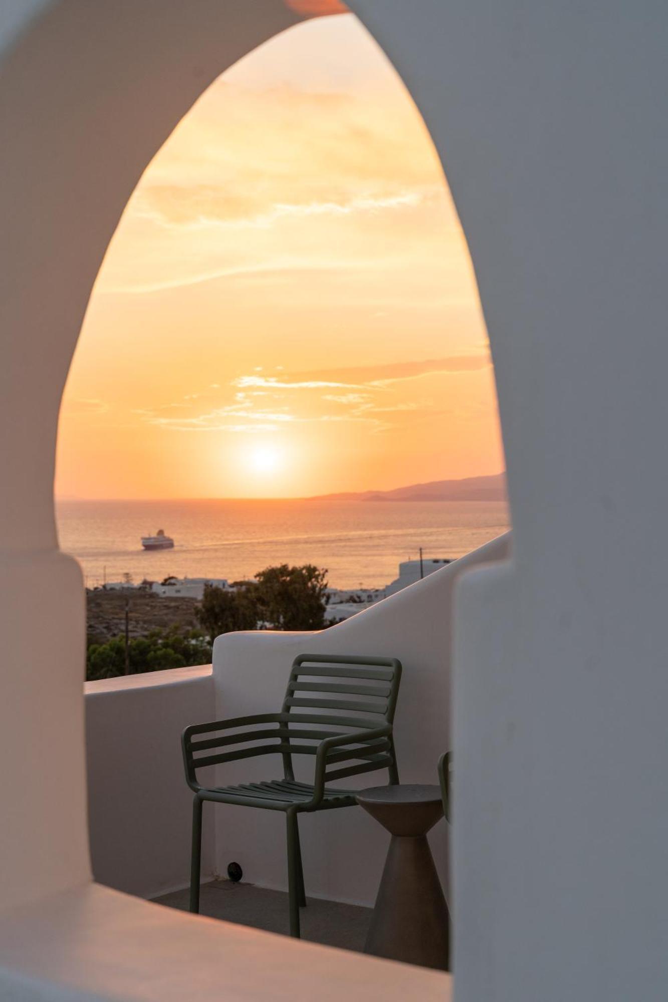 Ostria View Mykonos Bed & Breakfast Mykonos Town Exterior photo