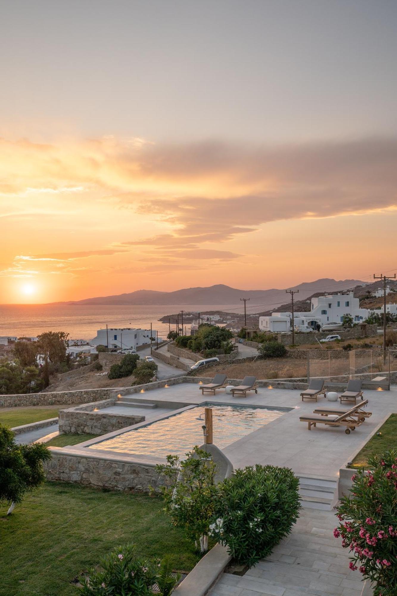 Ostria View Mykonos Bed & Breakfast Mykonos Town Exterior photo
