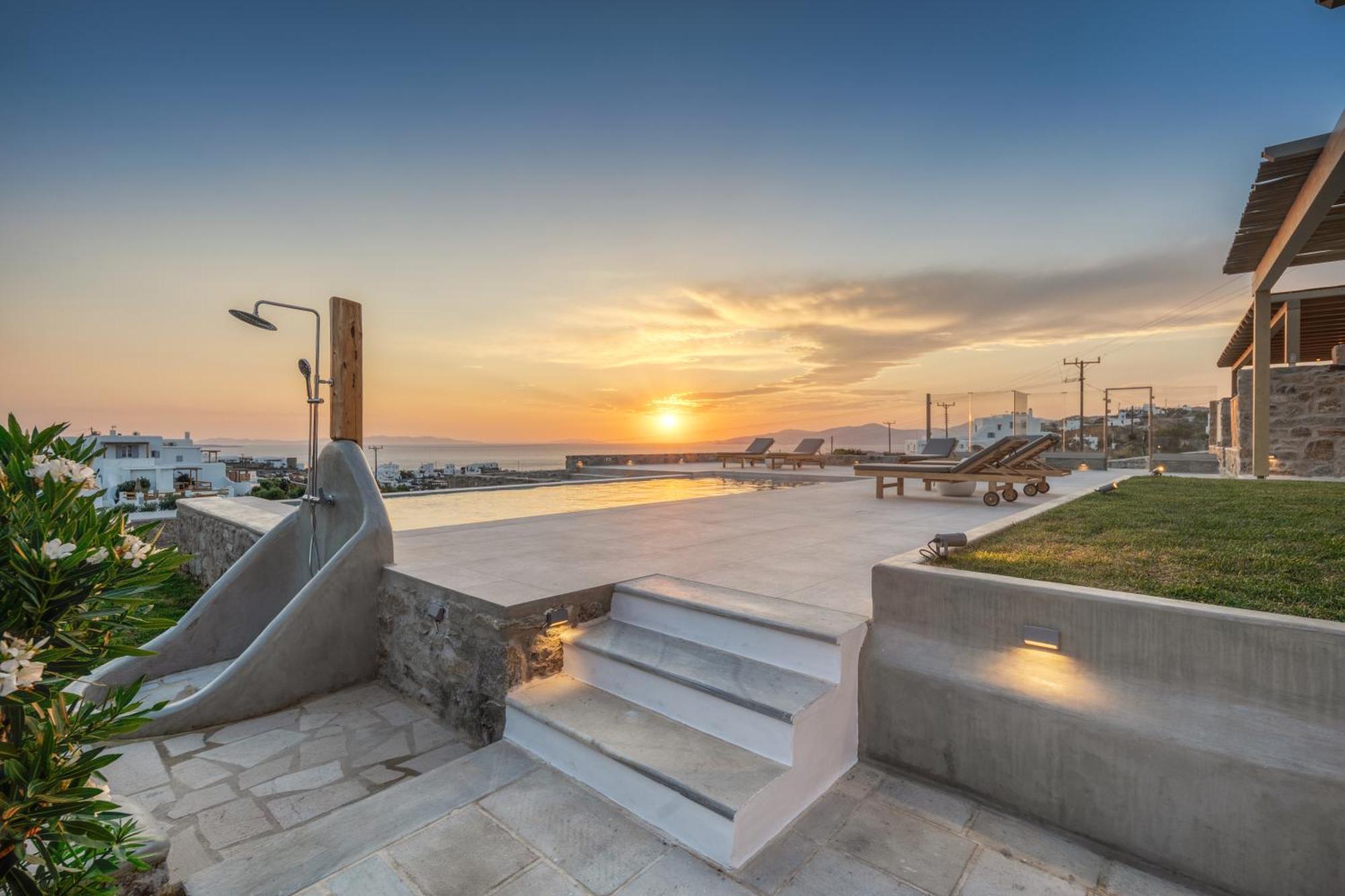 Ostria View Mykonos Bed & Breakfast Mykonos Town Exterior photo